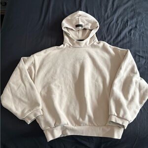 Essentials Fear of God Light tan Hoodie Medium